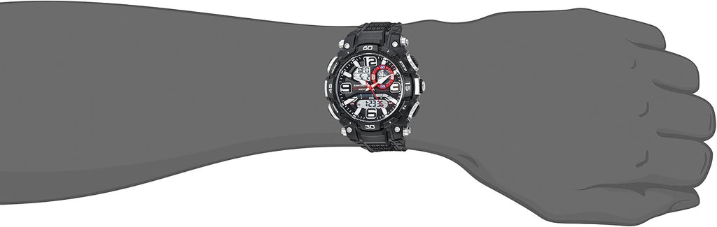 Armitron Sport Reloj analógico-digital con correa de resina para hombre