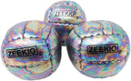 Zeekio Bolas de malabarismo Galaxy - Bolas de cuero genuino de primera calidad de 12 paneles - 4.59 oz - 2.638 in - Paquete de 3 - Cosmo