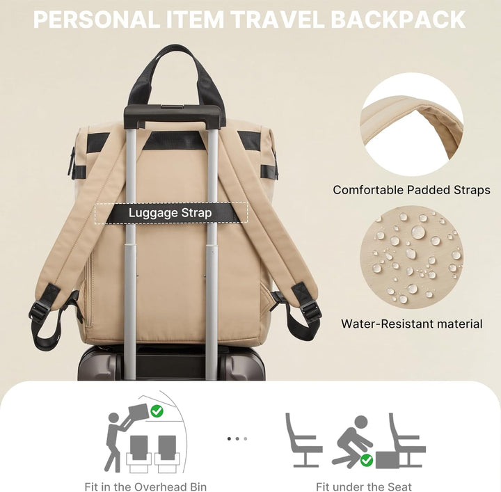 G4Free Mochila para laptop de 15.6 pulgadas para hombres y mujeres,...