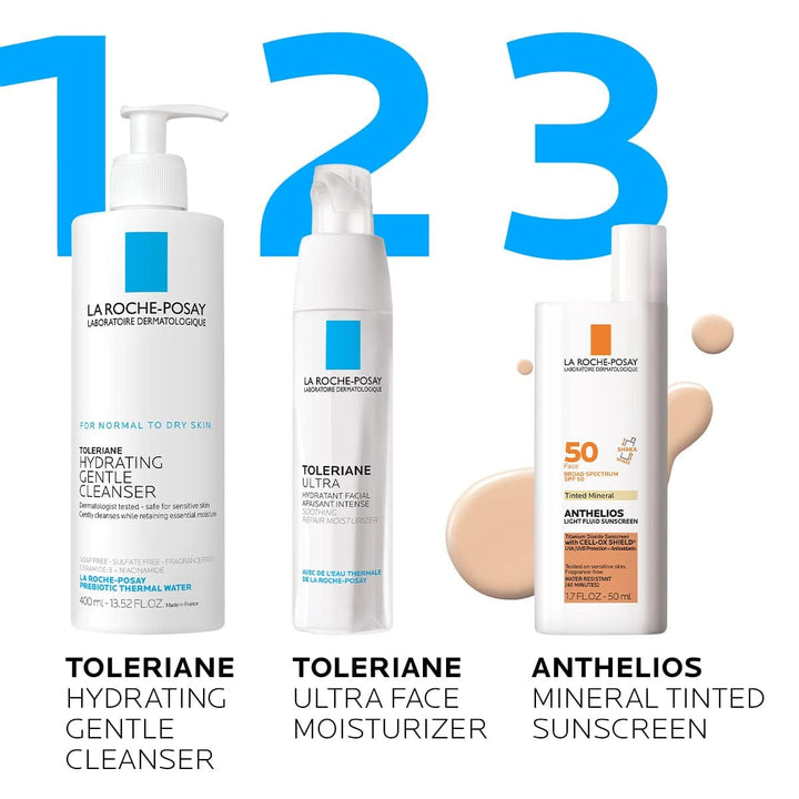 La Roche-Posay Anthelios Sunscreen SPF 40, Ultra-Light Fluid Broad...
