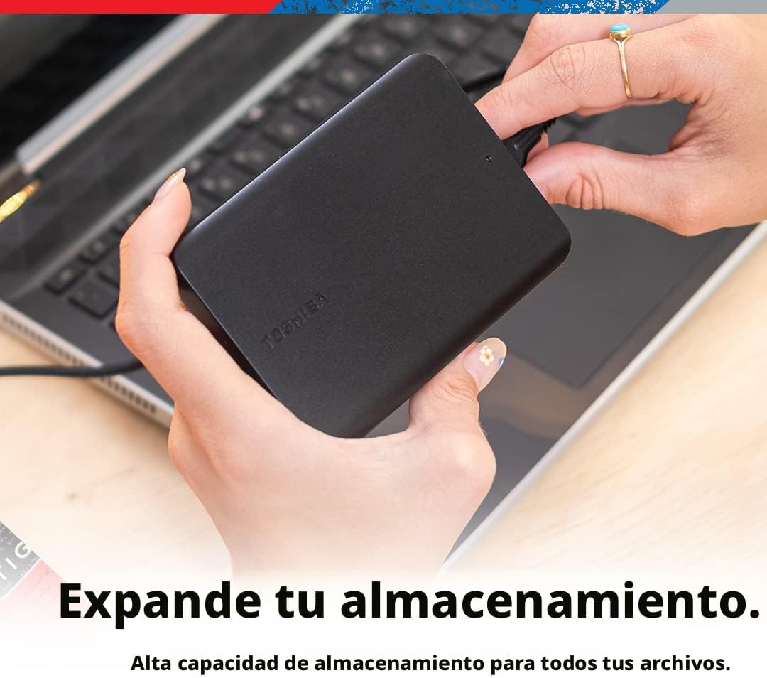 Toshiba Canvio Basics HDTB510XK3AA - Disco duro externo portátil de...