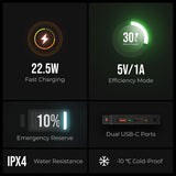 FLEXTAILGEAR Banco de energía de 10000 mAh, banco de energía portát...