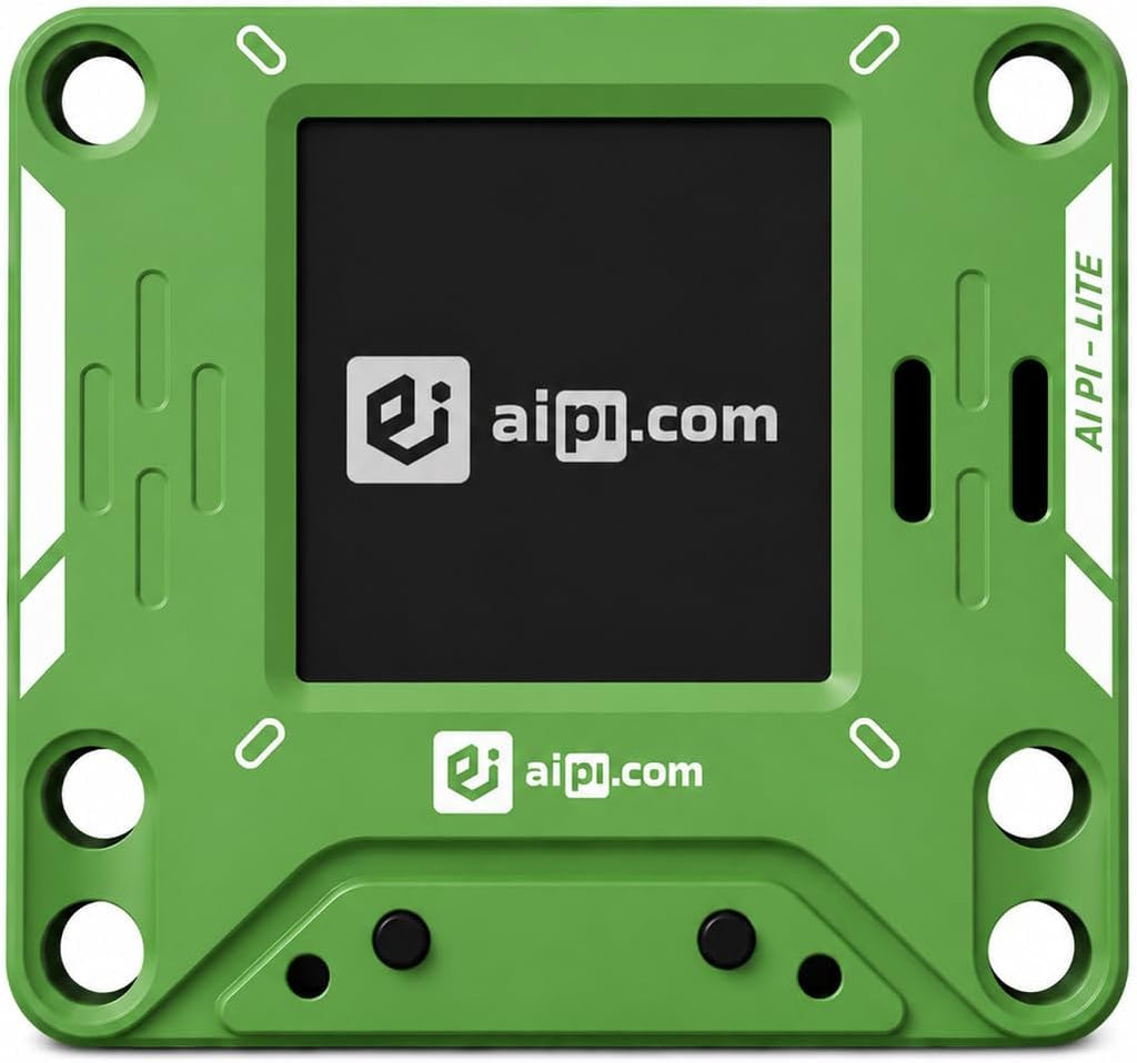AIPI Lite AI Robot Companion, personaje personalizado, encubrimiento de voz, soporte de base de conocimientos, robot de escritorio AI alimentado por ChatGPT (verde)