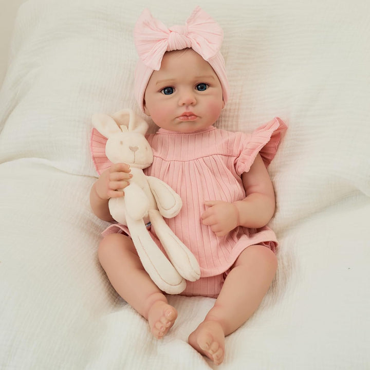 FOCKOF Muñecas realistas de bebé Reborn de 18 pulgadas, muñeca de b...