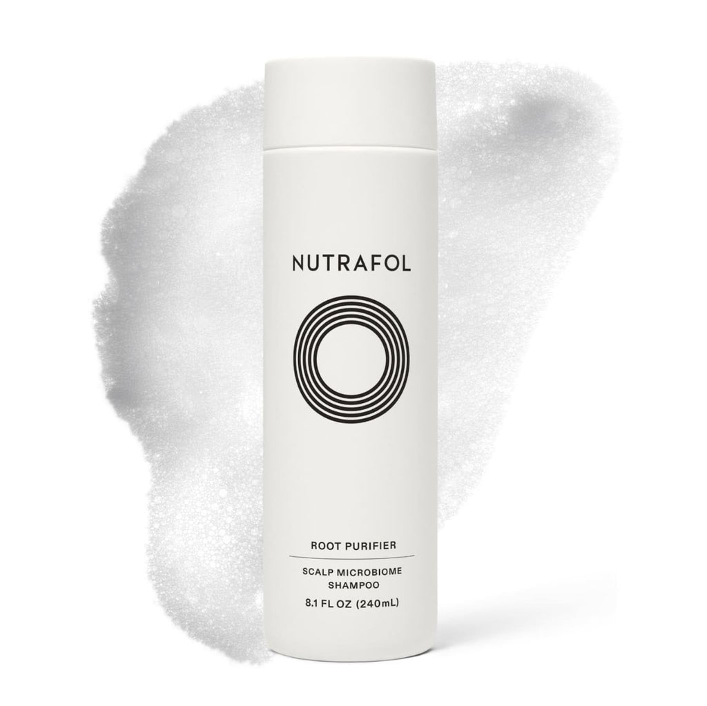 Nutrafol - Champú limpia e hidrata cabello y cuero cabelludo, sin sulfatos, 8.1 Fl Oz (1 unidad)
