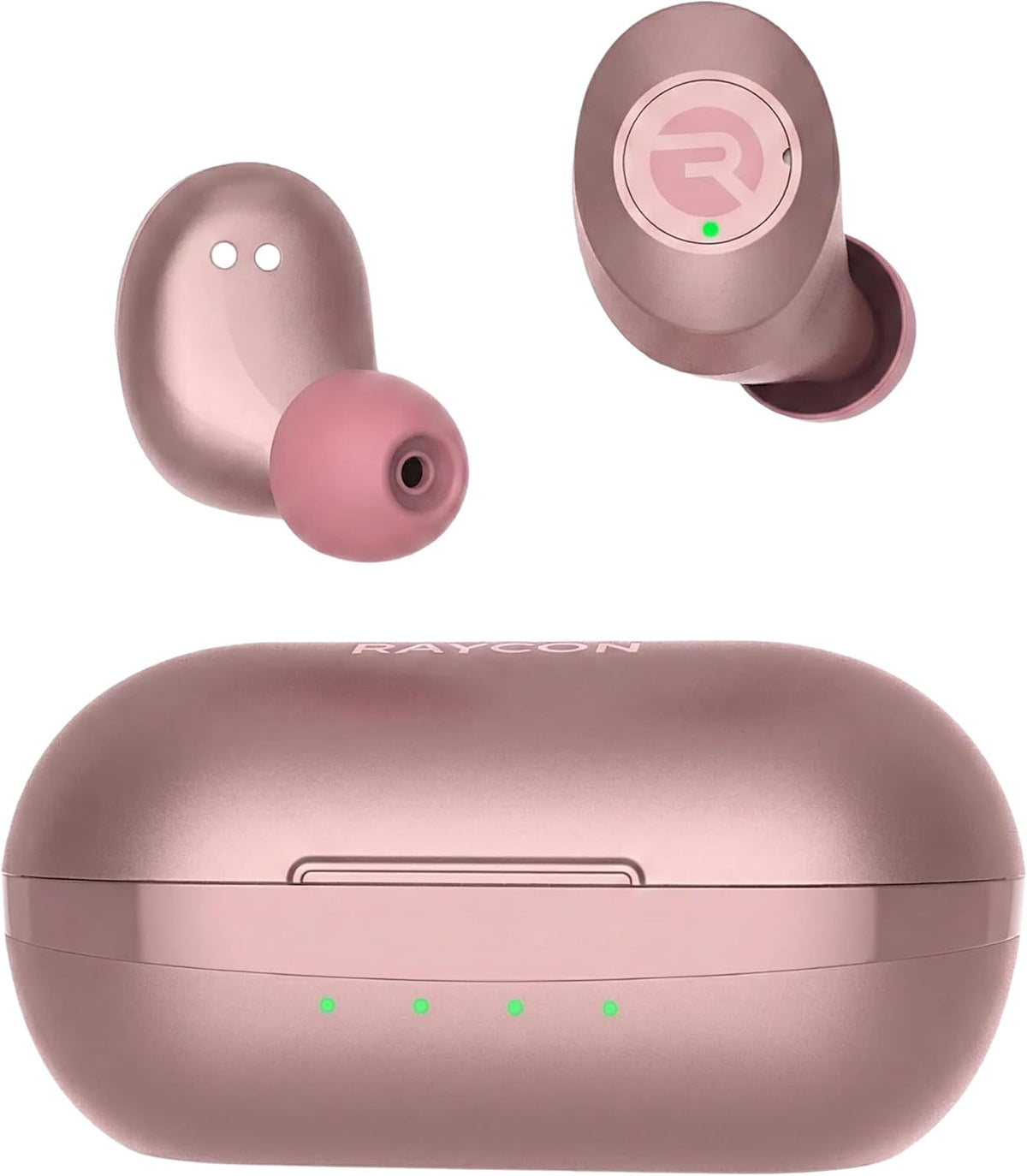 Raycon Everyday - Auriculares inalámbricos Bluetooth con micrófono, Oro rosa