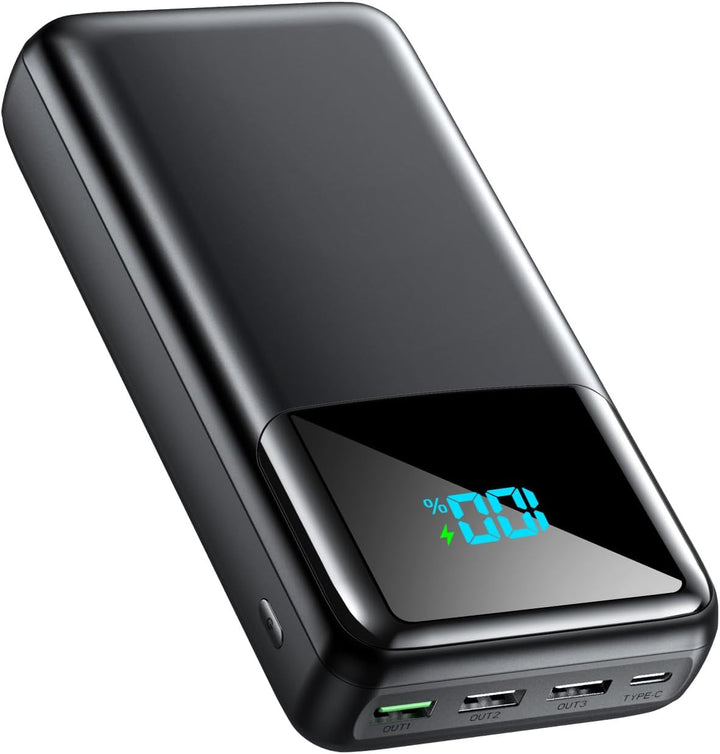 Cargador portátil de 50000 mAh, USB-C PD de 30 W de carga rápida, b...