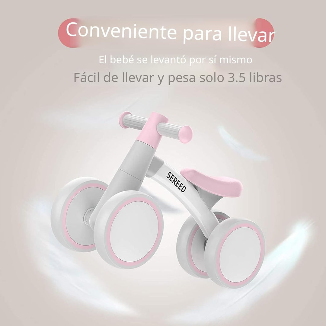 SEREED - Bicicleta de equilibrio para bebés de 1 año, niños y niñas...