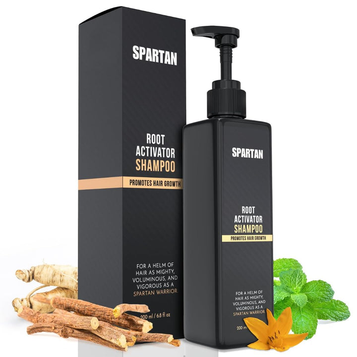Champú Activador de Raíces SPARTAN™ para Hombres - Champú para el C...