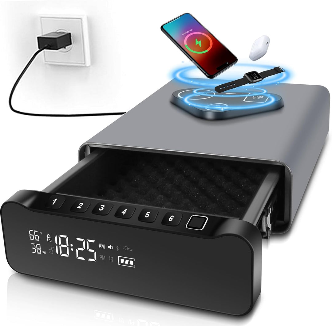 FTOP - Caja fuerte biométrica para armas con huellas