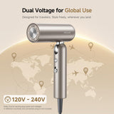 Dreame Secador de pelo Pocket Pro, secador de pelo de viaje de dobl...