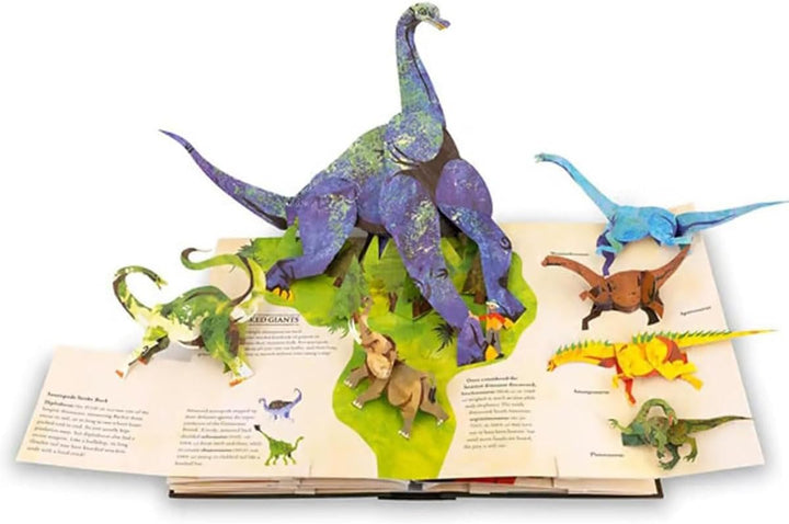 Enciclopedia interactiva de dinosaurios 3D - Libro de