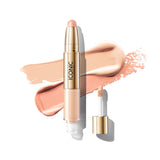 ICONIC LONDON Corrector radiante e iluminador Duo | Líquido cremoso...