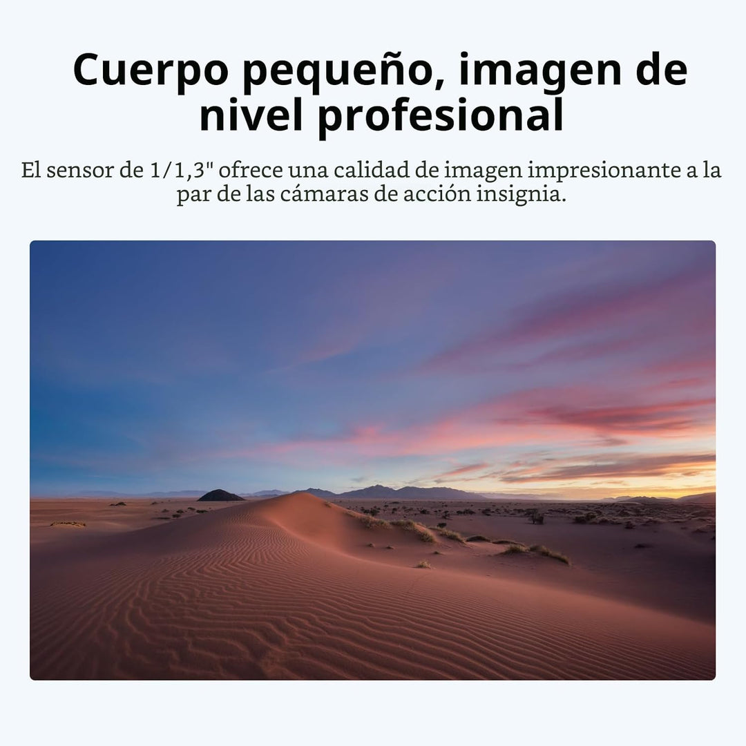 DJI Osmo Nano Standard Combo (128GB) - Cámara pequeña de vlogging d...