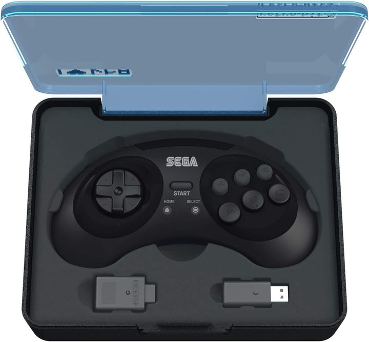 Retro-Bit Sega Genesis 24 GHz Wireless Controller 8-Button