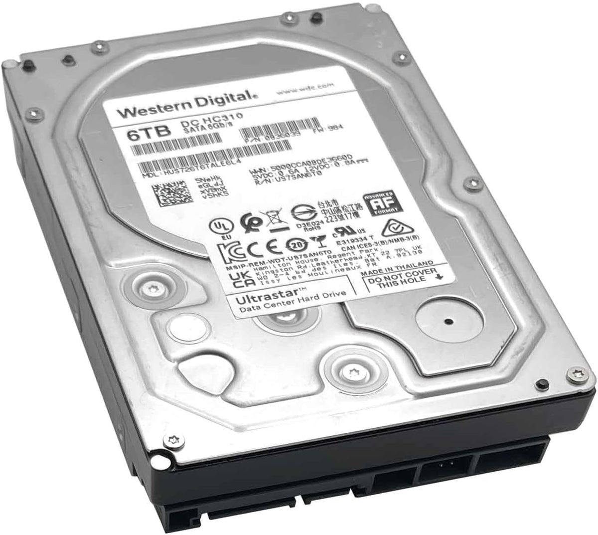 Western Digital Disco duro Ultrastar DC HC310 SATA de 6 TB \u2013 C...