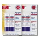 Aquaphor Barra de reparación y protección de labios con protector s...