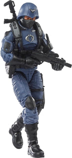 G.I. Joe Figura de acción de oficial Cobra de la serie clasificada 37, juguete coleccionable de primera calidad con múltiples accesorios a escala de 6 pulgadas, arte de paquete personalizado