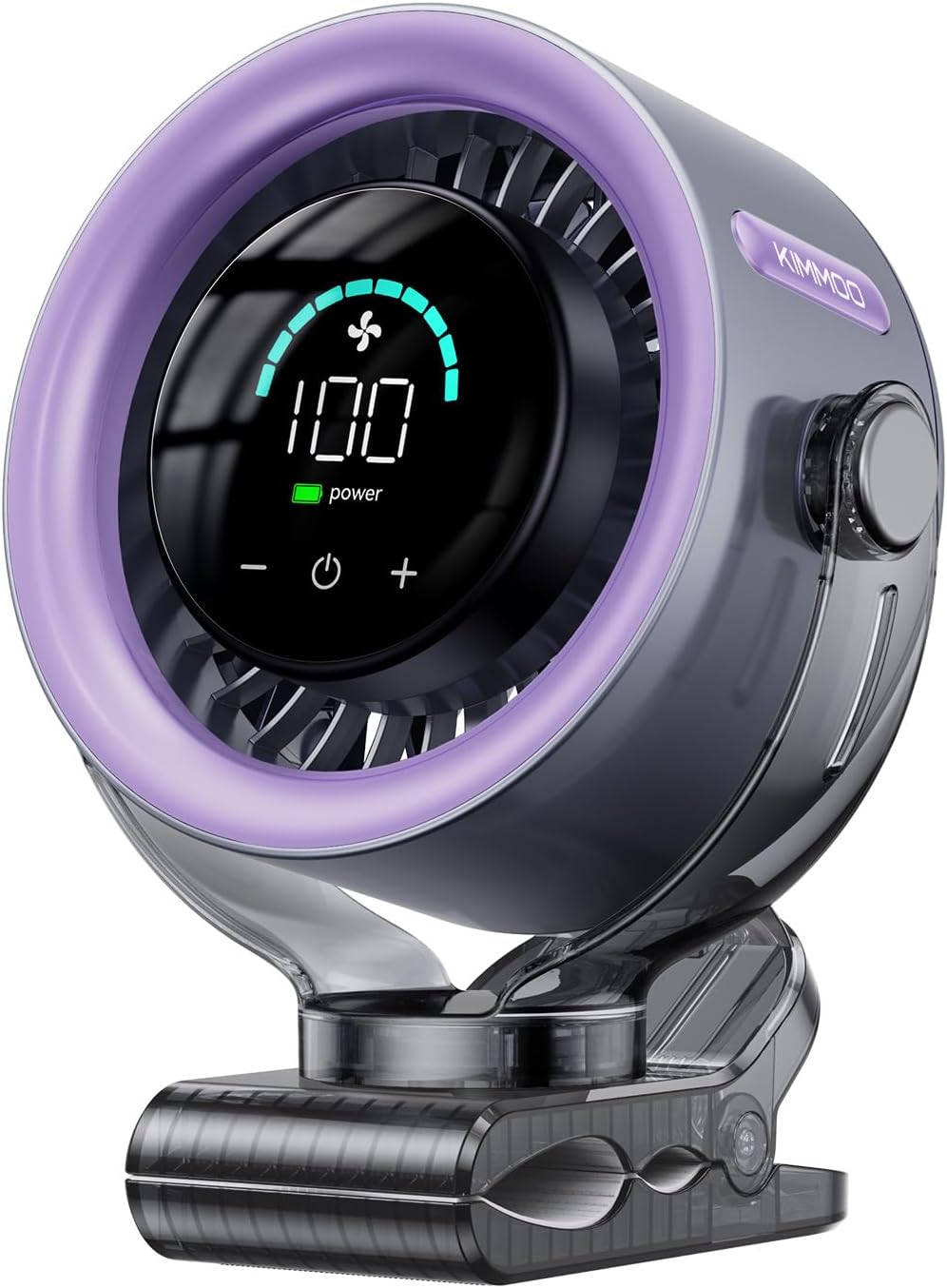 KIMMOO Ventilador portátil recargable de 4000 mAh, control táctil d...