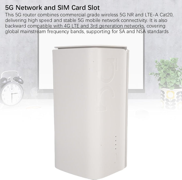 Router 5G CPE con ranura para tarjeta SIM, 4.67Gbps de alta velocid...