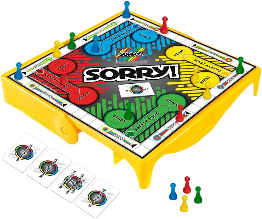 Hasbro Gaming Lo sentimos Juego de mesa de viaje Grab and Go