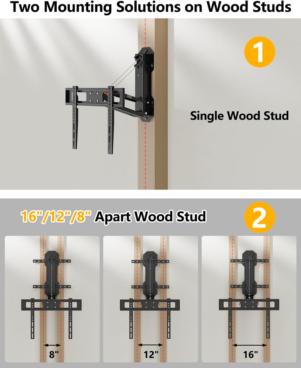 FORGING MOUNT Soporte de TV motorizado para chimenea con control remoto, soporte de TV de movimiento completo eléctrico para pantallas planas/curvas de 32″-85″, hasta 88 lbs, soporte para voltear y bajar para techo plano, VESA máximo 600x400 mm