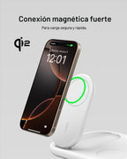 Belkin Qi2 Magnetic Wireless carga Station, 3 en 1 Foldable Charger