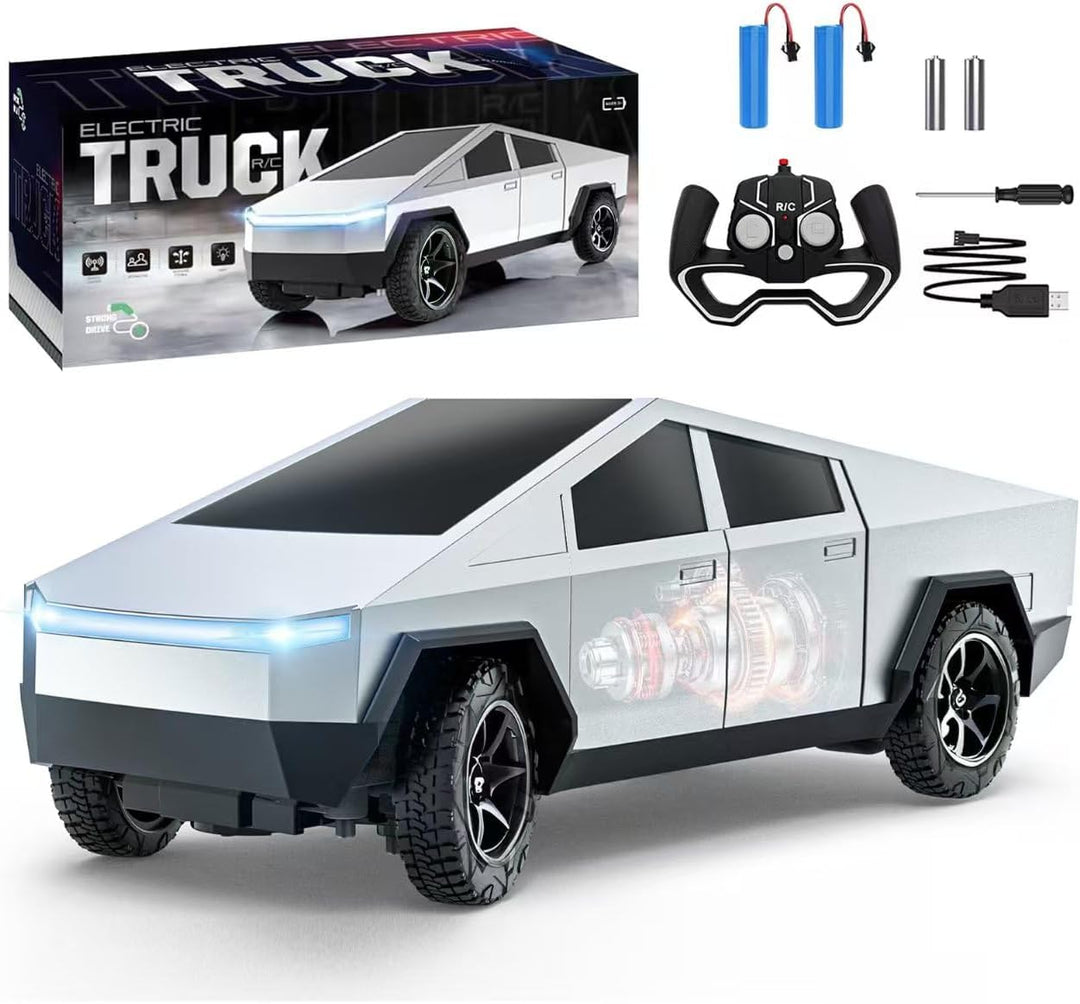 Vefercen Juguetes de automóvil a control remoto, camión RC todo ter...