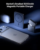 Baseus Picogo Power Bank, cargador portátil MagSafe de 15 W con cer...