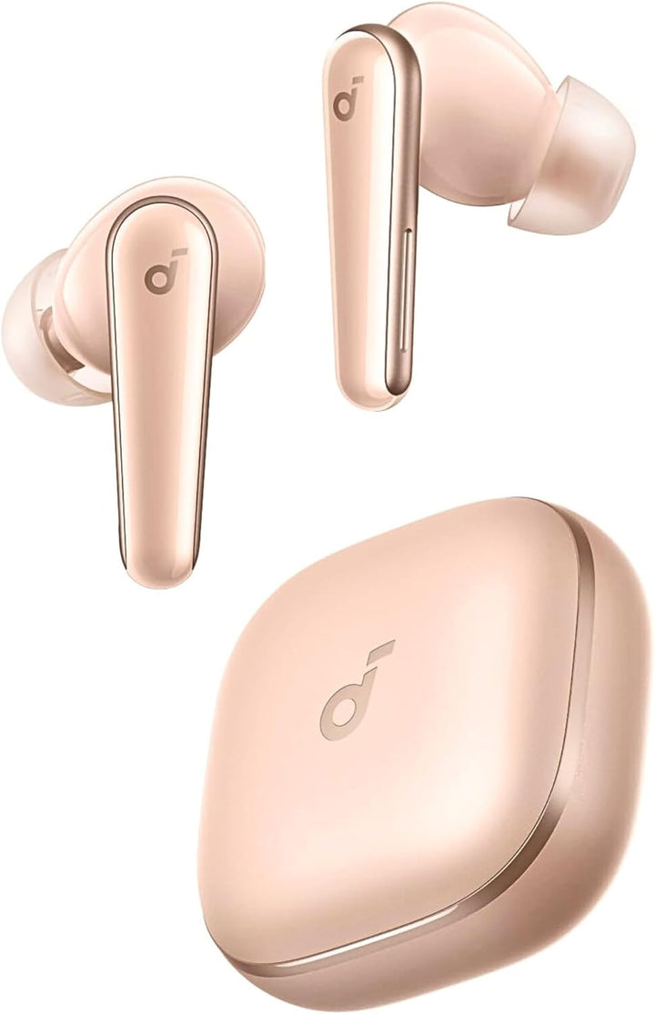 Soundcore Liberty 5 de Anker, auriculares inalámbricos con cancelación de ruido, reducción de voz 2 veces más fuerte, cancelación de ruido adaptativa en tiempo real, carga rápida, audio Dolby, 6