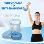 Juegos de pesas rusas Yes4All - Juego de pesas rusas ajustables para entrenamiento de fuerza - Pesas rusas con peso ajustable para entrenamientos versátiles