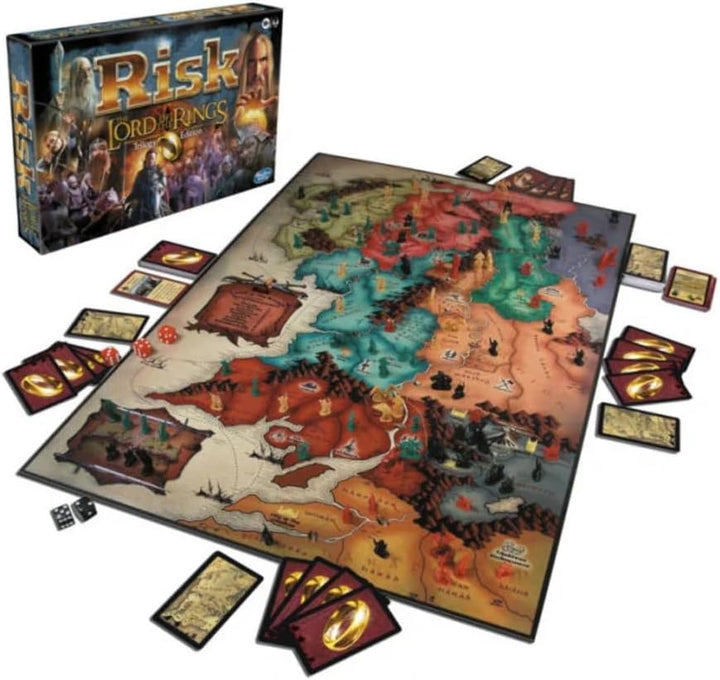 Hasbro Gaming Risk The Lord of the Rings Trilogy - Juegos