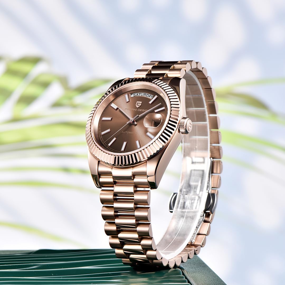 LACZ DENTON Pagani Design DD40 PD1783 Relojes automáticos de lujo para hombre, reloj de pulsera mecánico AR cristal de zafiro para hombre, 10Bar, movimiento NH36A