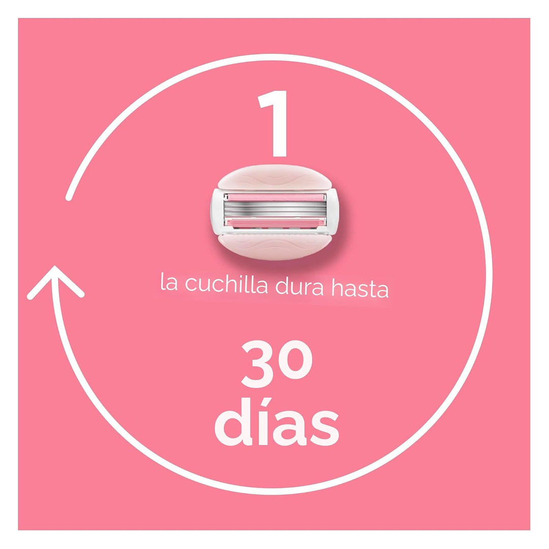 Venus ComfortGlide White Tea - Cuchillas de afeitar para mujer, con...