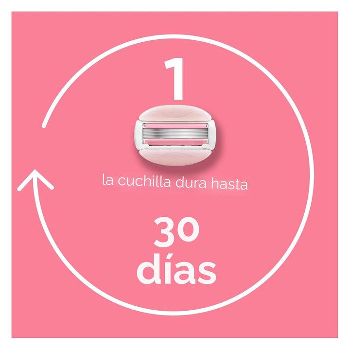 Venus ComfortGlide White Tea - Cuchillas de afeitar para mujer, con...