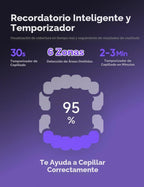 Cepillo de dientes eléctrico recargable Brush PRO para