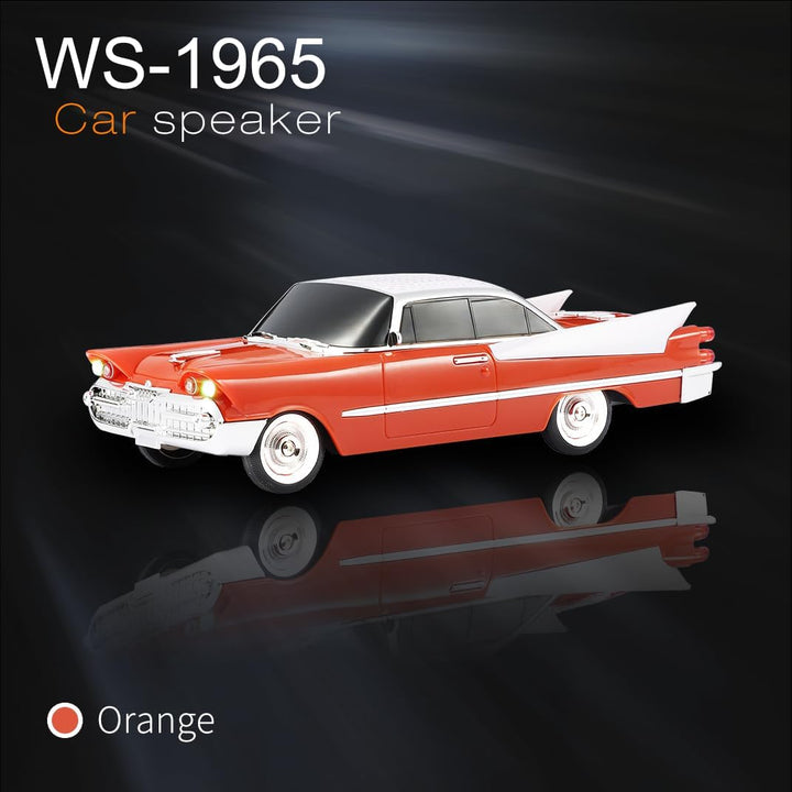 WSTER WS-1965 Replica Altavoz Bluetooth - Diseño retro de cohete de...