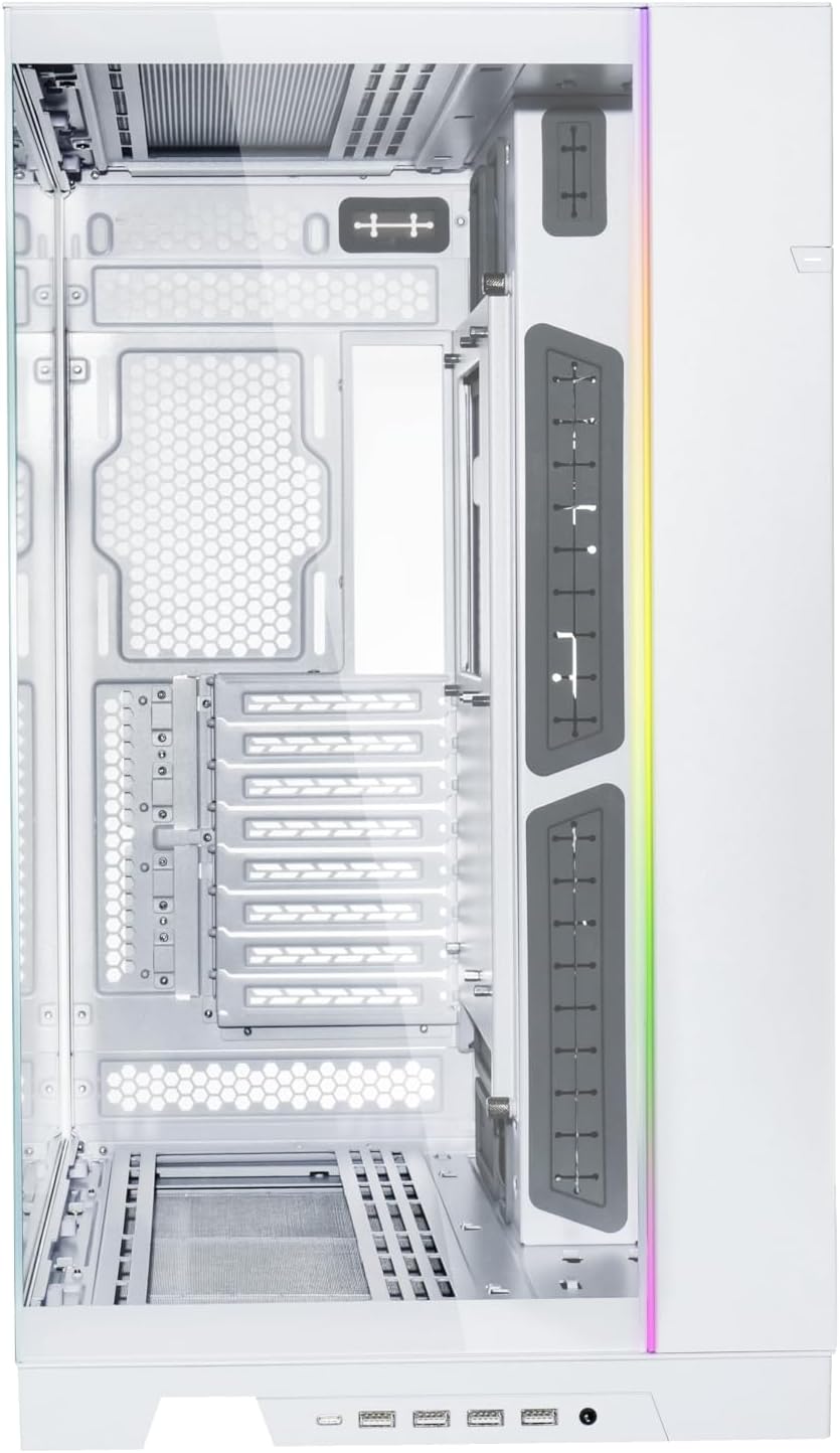Lian Li Dynamic EVO XL - Hasta 280mm E-ATX Placa base - Tiras de il...