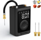 ETENWOLF Bomba de bola P300 Plus, bomba de baloncesto eléctrica para inflar y desinflar, con batería recargable de 3200 mAh, bomba de aire para todas las pelotas deportivas
