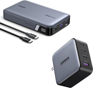 UGREEN Paquete de banco de energía de 100W 20000mAh con cargador US...