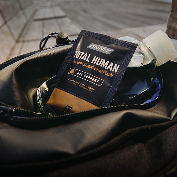 ONNIT Total Human - Paquetes diarios de vitaminas para