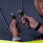 Hererope - Cuerdas de saltar con peso para hombres y mujeres, cuerda de saltar de 1/2 libra con rodamiento de bolas, agarre antideslizante, cable de acero duradero, cuerda de saltar pesada diseñada