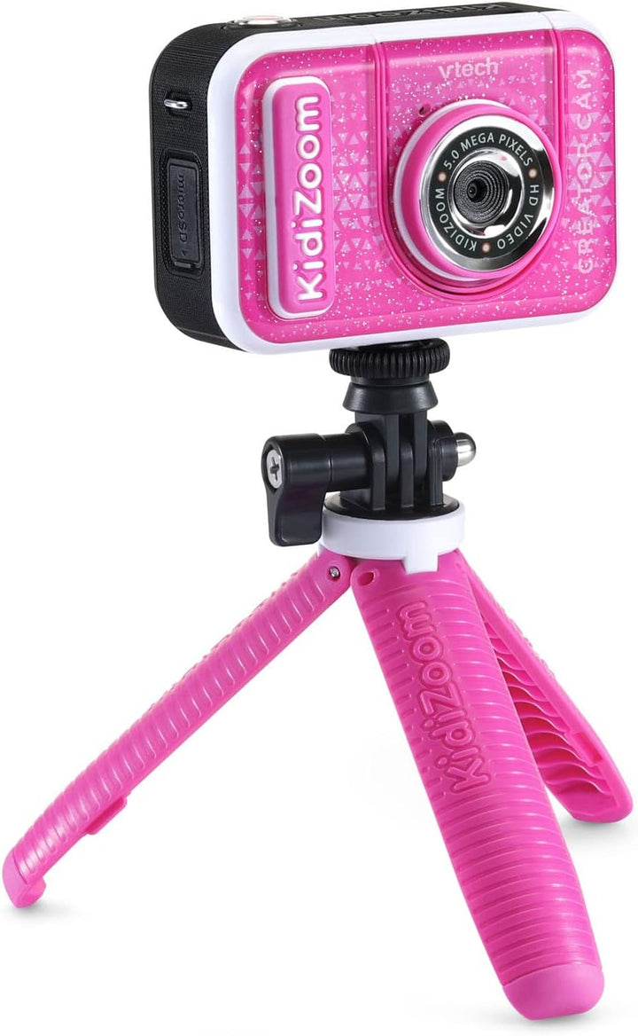 VTech KidiZoom Creator Cam, Rosa con Brillantina