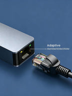 Adaptador USB C a Ethernet de 2.5 gb Gigabit para dispositivo NAS
