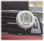 Yankee Candle, Clips de ventilación Smart-Scent para ambientador de auto, 4 unidades (Aroma de Algodón Limpio)