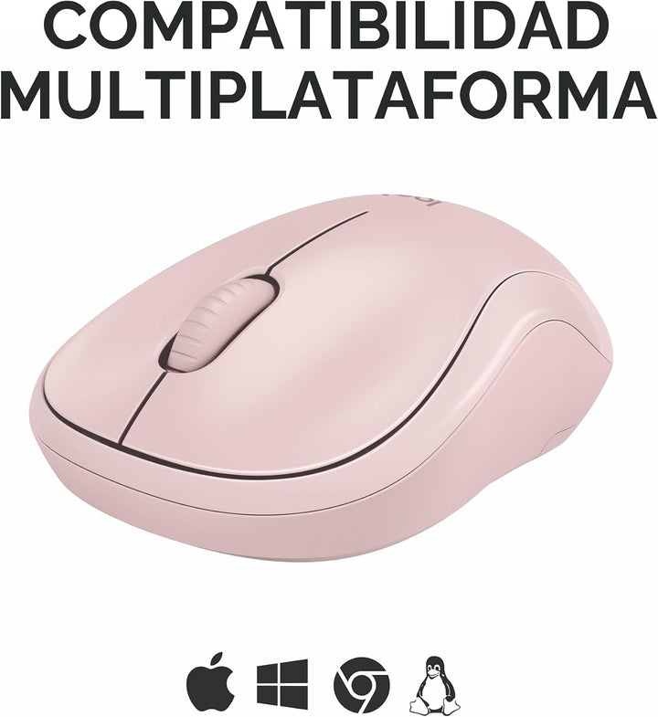 Logitech M240 - Ratón Bluetooth silencioso, inalámbrico, compacto,...