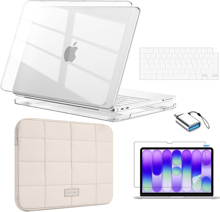 EooCoo Funda para MacBook Neo de 13 pulgadas modelo A3404 2026 con...