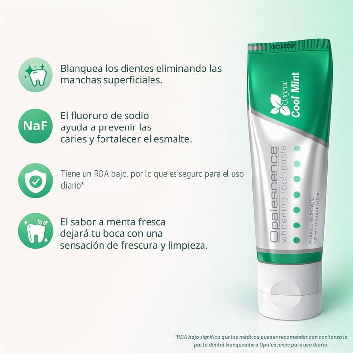 Opalescent GO 15 Mint Whitening Bundle (7 tratamientos) y pasta de...