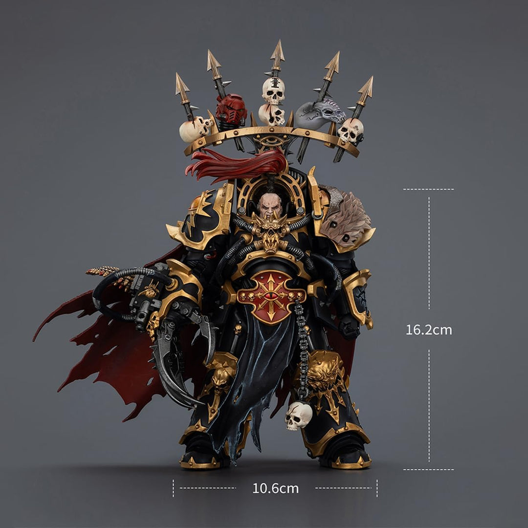 JOYTOY Warhammer 40K 1\/18 Figura de acción \u2013 Legión Negra Aba...