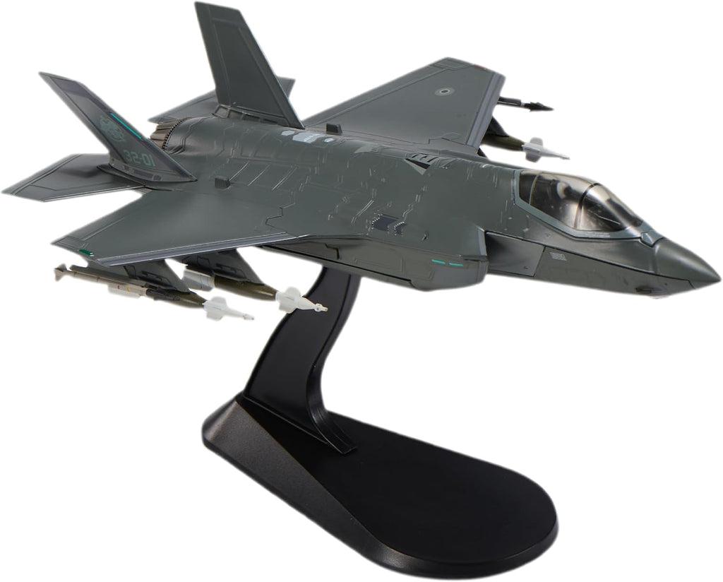 Escala 1:72 F-35A Lightning II Stealth Fighter Modelo de aeronave de fundición a presión Aviones militares Modelos de aleación para colección o regalo